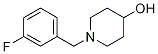 1-(3-fluorobenzyl)piperidin-4-ol Structure