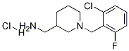 [1-(2-Chloro-6-fluoro-benzyl)-piperidin-3-yl]-methyl-amine hydrochloride 구조식 이미지