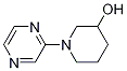 1-Pyrazin-2-yl-piperidin-3-ol Structure