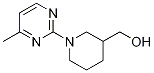 [1-(4-Methyl-pyrimidin-2-yl)-piperidin-3-yl]-methanol 구조식 이미지