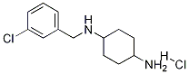 N-(3-Chloro-benzyl)-cyclohexane-1,4-diamine hydrochloride Structure