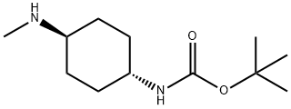 (1R,4R)-(4-MethylaMino-cyclohexyl)-carbaMic acid tert-butyl ester Structure