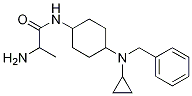 (1R,4R)-(S)-2-AMino-N-[4-(benzyl-cyclopropyl-aMino)-cyclohexyl]-propionaMide Structure