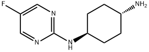 (1R,4R)-N1-(5-Fluoro-pyriMidin-2-yl)-cyclohexane-1,4-diaMine 구조식 이미지