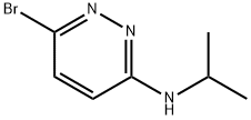 (6-BroMo-피리다진-3-일)-이소프로필-아민 구조식 이미지