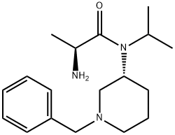 (S)-2-AMino-N-((R)-1-benzyl-piperidin-3-yl)-N-isopropyl-propionaMide Structure