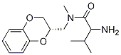 (S)-2-AMino-N-(2,3-dihydro-benzo[1,4]dioxin-2-ylMethyl)-3,N-diMethyl-butyraMide 구조식 이미지