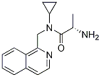 (S)-2-AMino-N-cyclopropyl-N-isoquinolin-1-ylMethyl-propionaMide 구조식 이미지