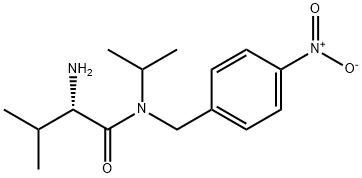(S)-2-AMino-N-isopropyl-3-Methyl-N-(4-nitro-benzyl)-butyraMide 구조식 이미지