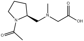 [((S)-1-Acetyl-pyrrolidin-2-ylMethyl)-Methyl-aMino]-acetic acid Structure