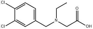 [(3,4-Dichloro-benzyl)-ethyl-aMino]-acetic acid Structure