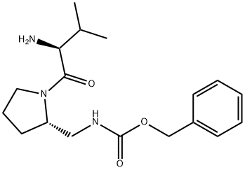 [(S)-1-((S)-2-AMino-3-Methyl-butyryl)-pyrrolidin-2-ylMethyl]-carbaMic acid benzyl ester Structure