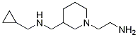 [1-(2-AMino-ethyl)-piperidin-3-ylMethyl]-cyclopropyl-Methyl-aMine 구조식 이미지