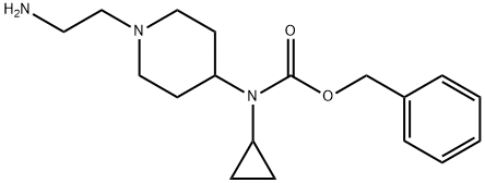 [1-(2-AMino-ethyl)-piperidin-4-yl]-cyclopropyl-carbaMic acid benzyl ester Structure