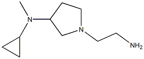 [1-(2-AMino-ethyl)-pyrrolidin-3-yl]-cyclopropyl-Methyl-aMine Structure