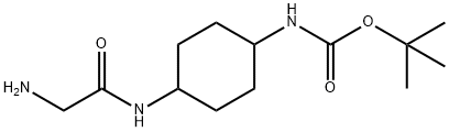 [4-(2-AMino-acetylaMino)-cyclohexyl]-carbaMic acid tert-butyl ester 구조식 이미지