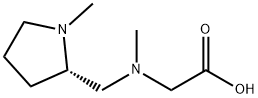 [Methyl-((S)-1-Methyl-pyrrolidin-2-ylMethyl)-aMino]-acetic acid 구조식 이미지