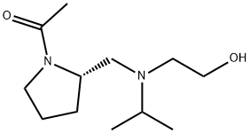 1-((S)-2-{[(2-Hydroxy-ethyl)-isopropyl-aMino]-Methyl}-pyrrolidin-1-yl)-ethanone 구조식 이미지