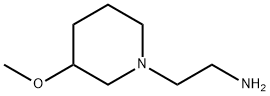 2-(3-Methoxy-piperidin-1-yl)-ethylaMine Structure