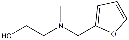 2-(Furan-2-ylMethyl-Methyl-aMino)-ethanol Structure