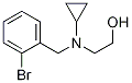 2-[(2-BroMo-benzyl)-cyclopropyl-aMino]-ethanol 구조식 이미지