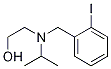 2-[(2-Iodo-benzyl)-isopropyl-aMino]-ethanol 구조식 이미지