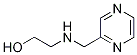 2-[(Pyrazin-2-ylMethyl)-aMino]-ethanol 구조식 이미지