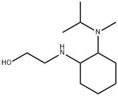 2-[2-(Isopropyl-Methyl-aMino)-cyclohexylaMino]-ethanol 구조식 이미지