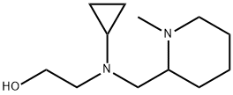 2-[Cyclopropyl-(1-Methyl-piperidin-2-ylMethyl)-aMino]-ethanol Structure