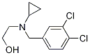 2-[Cyclopropyl-(3,4-dichloro-benzyl)-aMino]-ethanol Structure