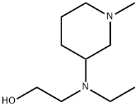 2-[Ethyl-(1-Methyl-piperidin-3-yl)-aMino]-ethanol 구조식 이미지