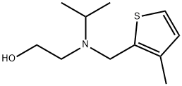 2-[Isopropyl-(3-Methyl-thiophen-2-ylMethyl)-aMino]-ethanol 구조식 이미지