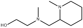 2-[Methyl-(1-Methyl-piperidin-2-ylMethyl)-aMino]-ethanol 구조식 이미지