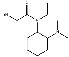 2-AMino-N-(2-diMethylaMino-cyclohexyl)-N-ethyl-acetaMide Structure