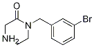 2-AMino-N-(3-broMo-benzyl)-N-ethyl-acetaMide 구조식 이미지