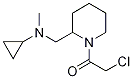 2-Chloro-1-{2-[(cyclopropyl-Methyl-aMino)-Methyl]-piperidin-1-yl}-ethanone 구조식 이미지