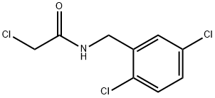 2-Chloro-N-(2,5-dichloro-benzyl)-acetaMide 구조식 이미지