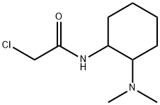 2-Chloro-N-(2-diMethylaMino-cyclohexyl)-acetaMide 구조식 이미지