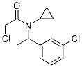 2-Chloro-N-[1-(3-chloro-phenyl)-ethyl]-N-cyclopropyl-acetaMide Structure