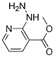 2-Hydrazino-nicotinic acid Methyl ester 구조식 이미지