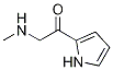 2-MethylaMino-1-(1H-pyrrol-2-yl)-ethanone Structure