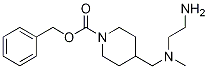 4-{[(2-AMino-ethyl)-Methyl-aMino]-Methyl}-piperidine-1-carboxylic acid benzyl ester 구조식 이미지