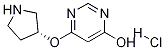 6-((R)-Pyrrolidin-3-yloxy)-pyriMidin-4-ol hydrochloride Structure