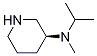 Isopropyl-Methyl-(S)-piperidin-3-yl-aMine Structure