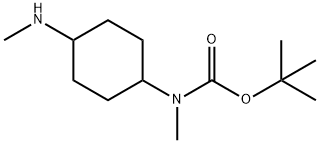 Methyl-(4-MethylaMino-cyclohexyl)-carbaMic acid tert-butyl ester Structure