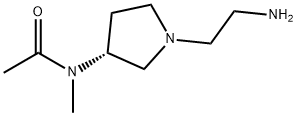 N-[(R)-1-(2-AMino-ethyl)-pyrrolidin-3-yl]-N-Methyl-acetaMide Structure