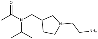 N-[1-(2-AMino-ethyl)-pyrrolidin-3-ylMethyl]-N-isopropyl-acetaMide Structure