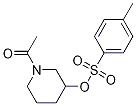 Toluene-4-sulfonic acid 1-acetyl-piperidin-3-yl ester 구조식 이미지