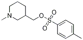 Toluene-4-sulfonic acid 1-Methyl-piperidin-3-ylMethyl ester Structure