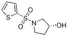 (R)-1-(Thiophene-2-sulfonyl)-pyrrolidin-3-ol Structure